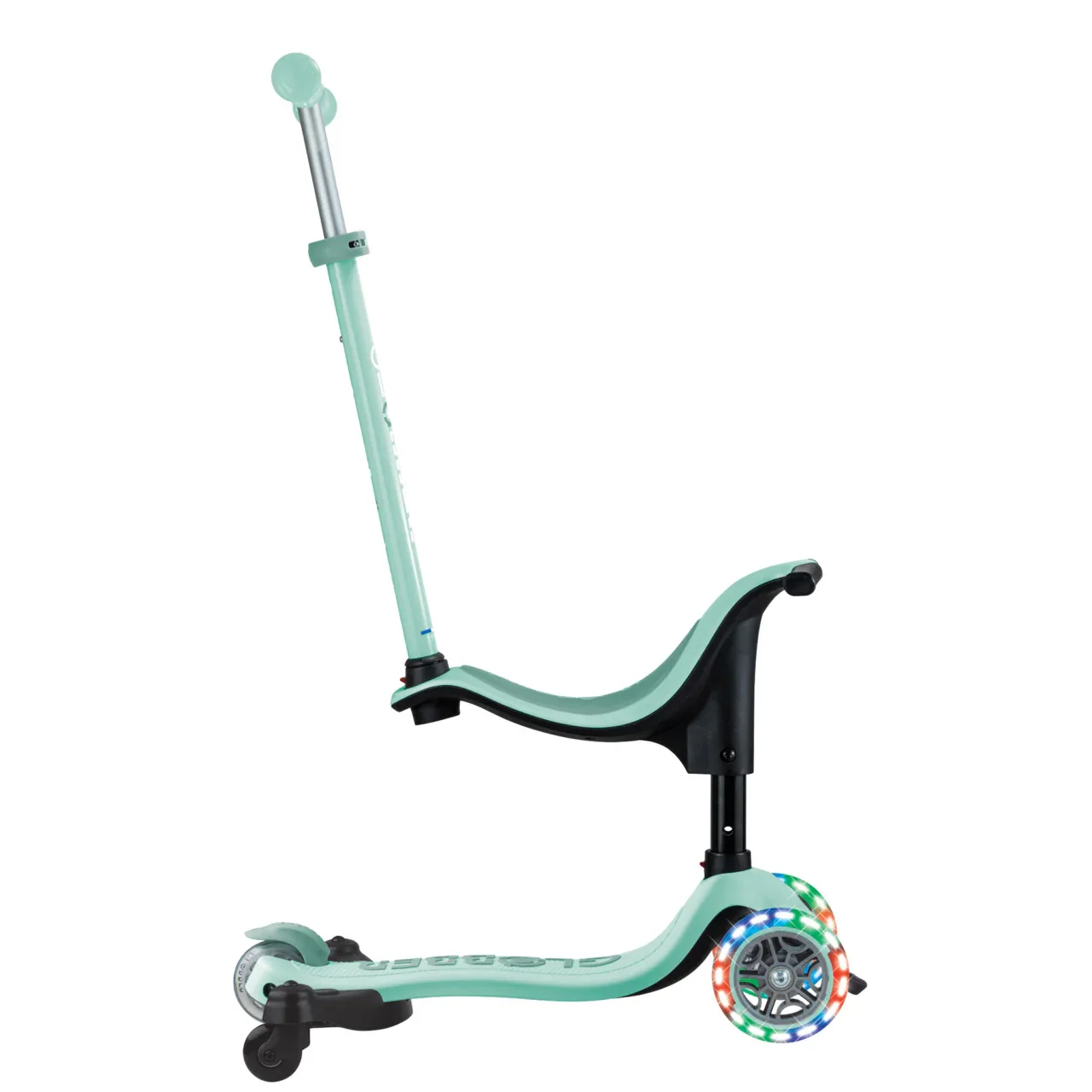קורקינט משולב עם אופני איזון והליכון גלובר Globber GO UP SPORTY LIGHTS 360° - Image 10