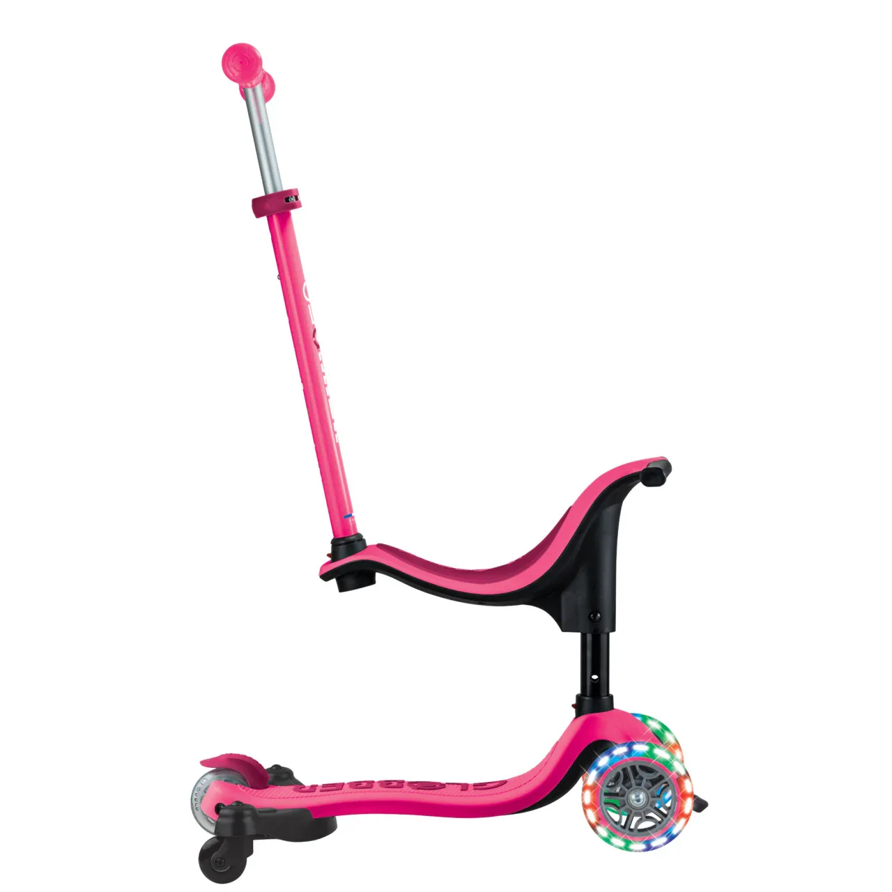 קורקינט משולב עם אופני איזון והליכון גלובר Globber GO UP SPORTY LIGHTS 360° - Image 4
