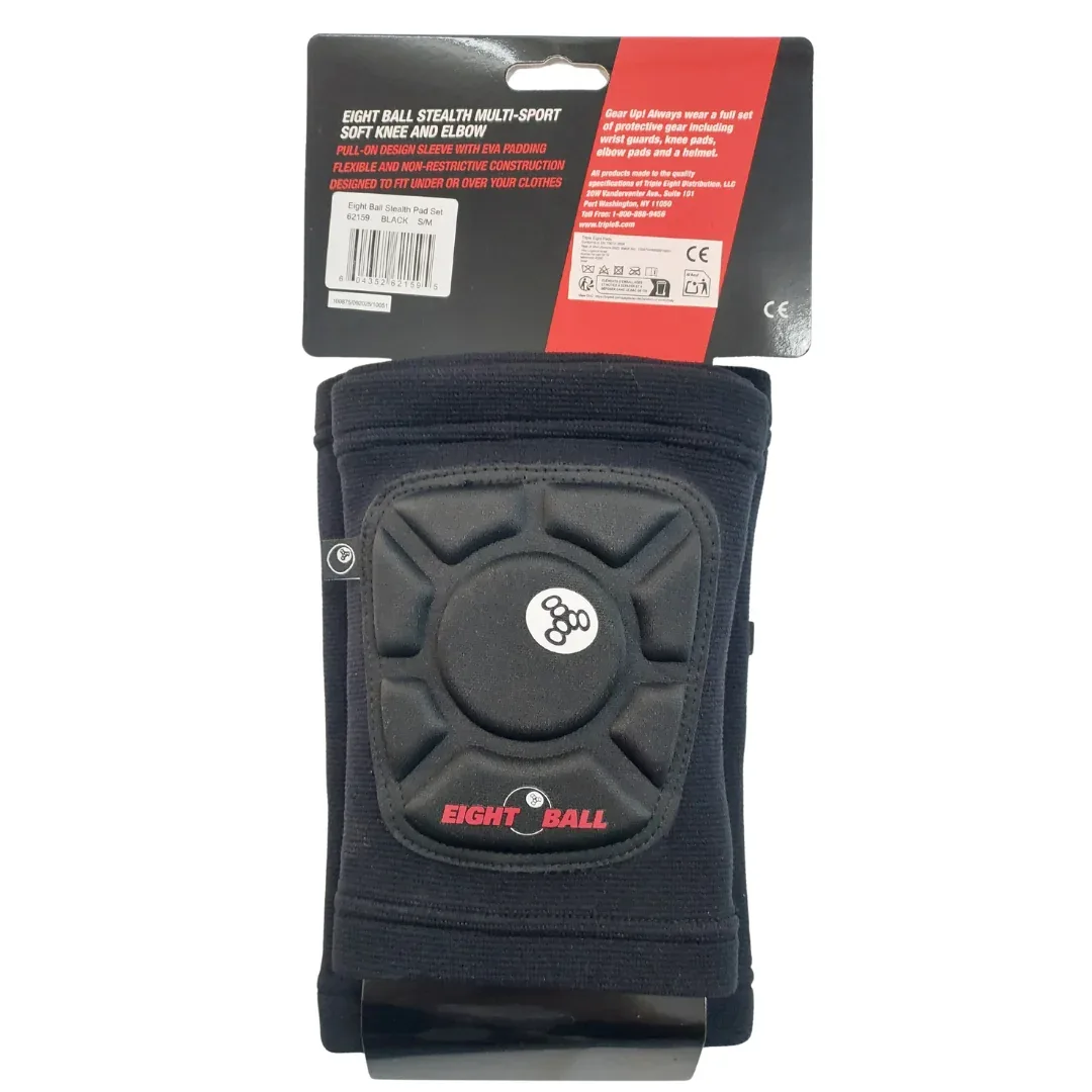 סט מגנים מקצועיים גמיש לנוער לספורט אתגרי Eight Ball Stealth - Image 3