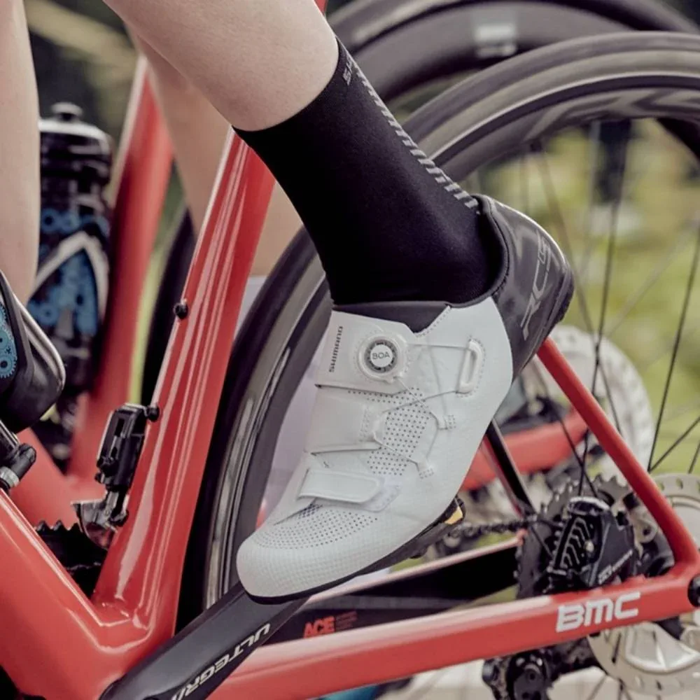 מוצר מציאון - נעלי רכיבה לאופני כביש שימאנו Shimano SH-RC502 לבן מידה 38 - Image 2