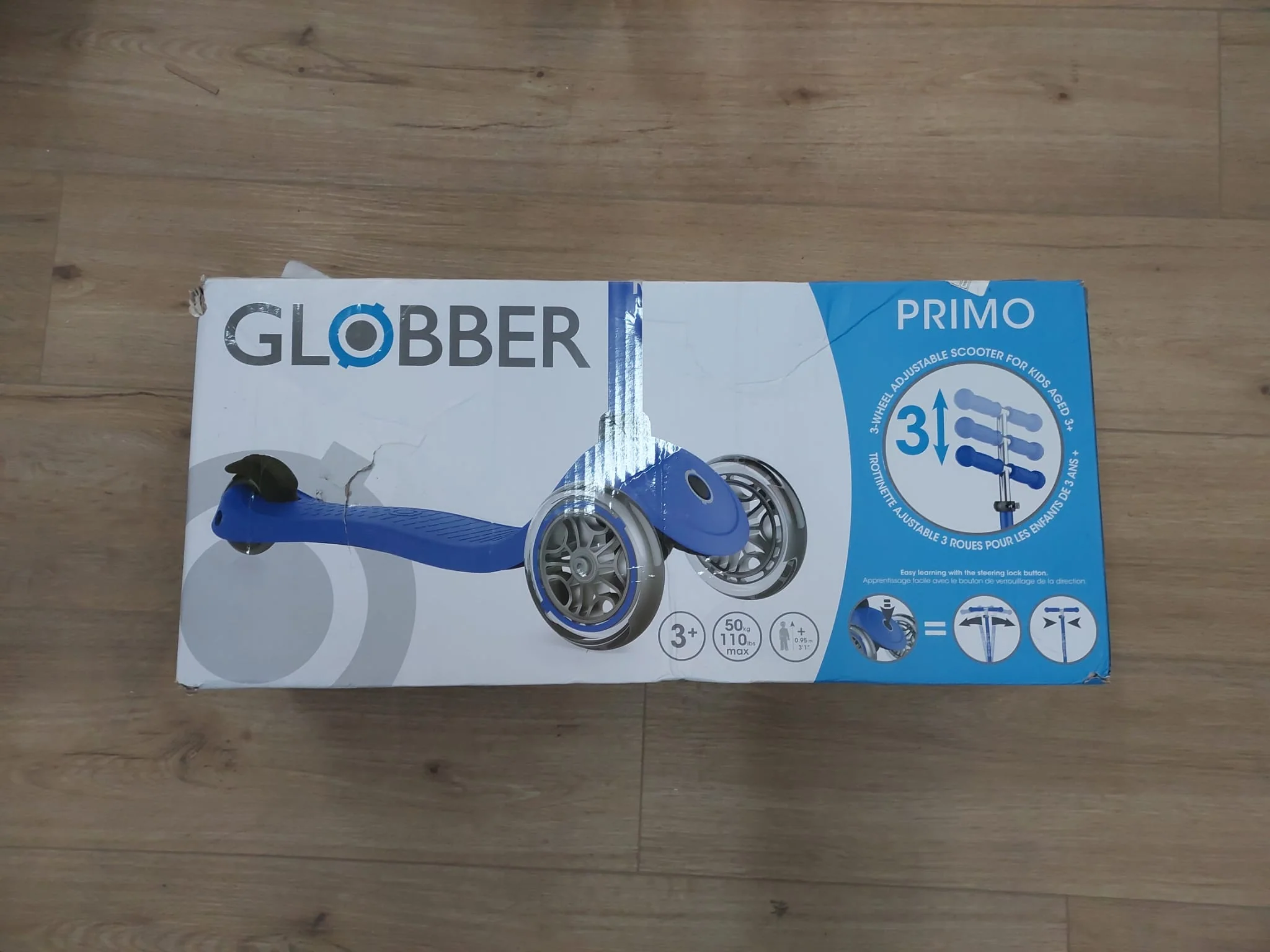 מוצר מציאון - קורקינט לילדים פרימו גלובר GLOBBER PRIMO - Image 2