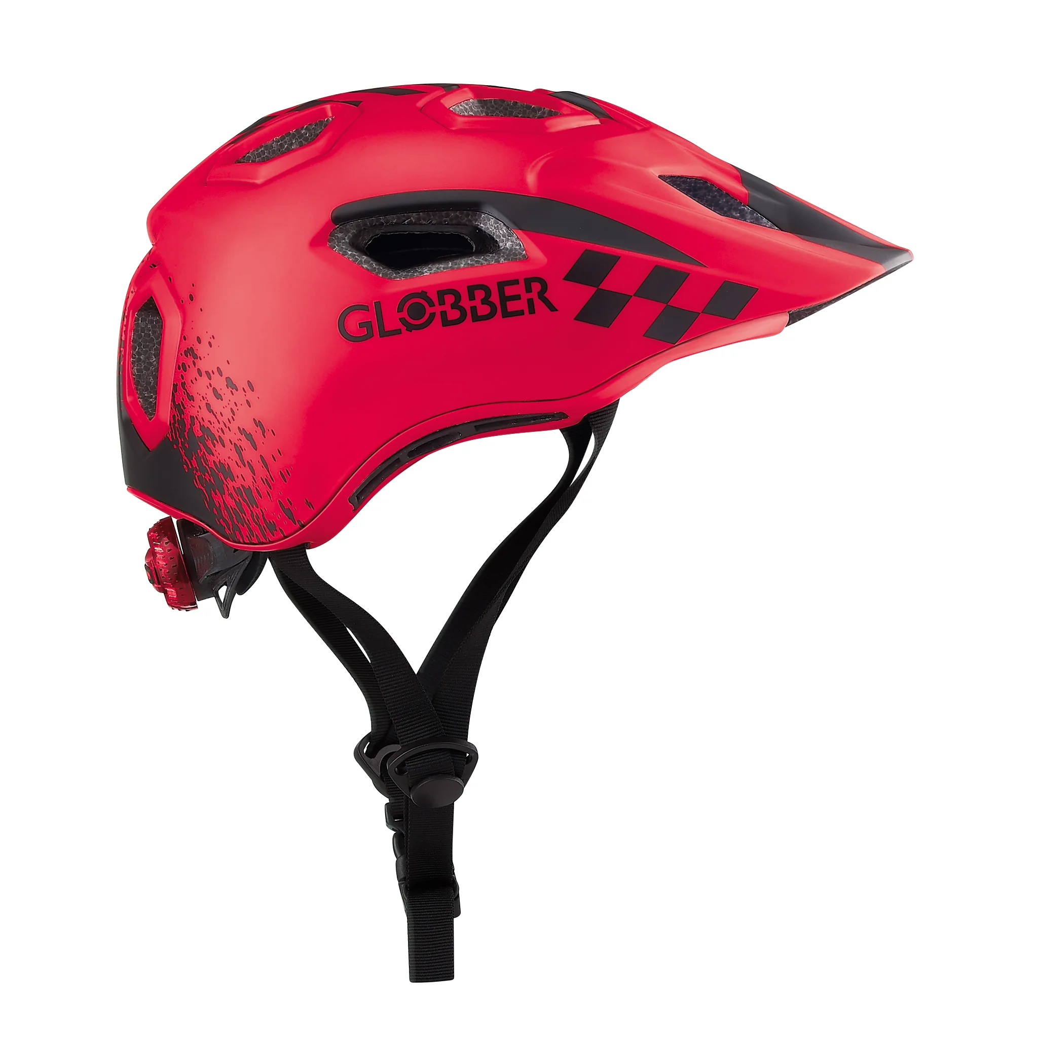 קסדה מלאה לאופניים לילדים עם אור אחורי Globber Racing - Image 3