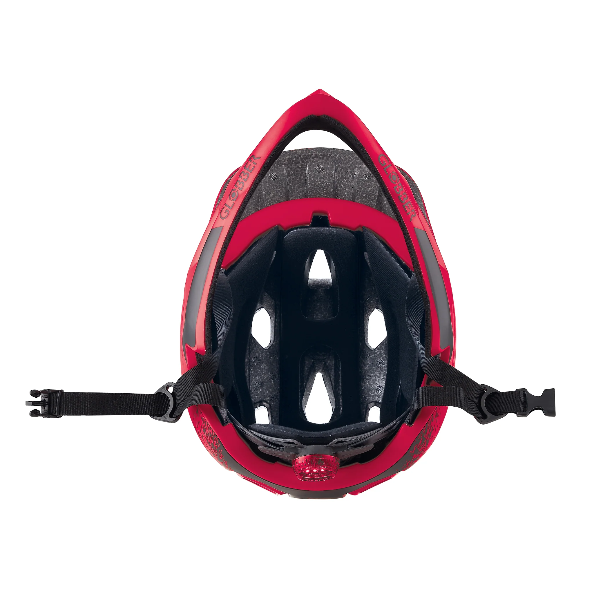 קסדה מלאה לאופניים לילדים עם אור אחורי Globber Racing - Image 4