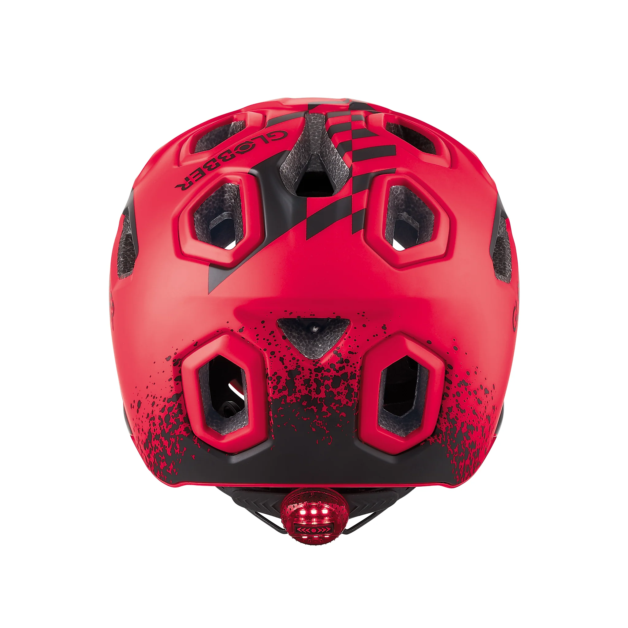 קסדה מלאה לאופניים לילדים עם אור אחורי Globber Racing - Image 6