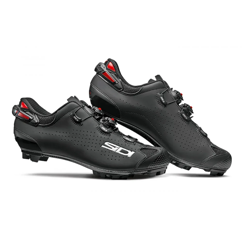 נעלי רכיבה לאופני שטח סידי טייגר קרבון Sidi Tiger 2 SRS Carbon שחור