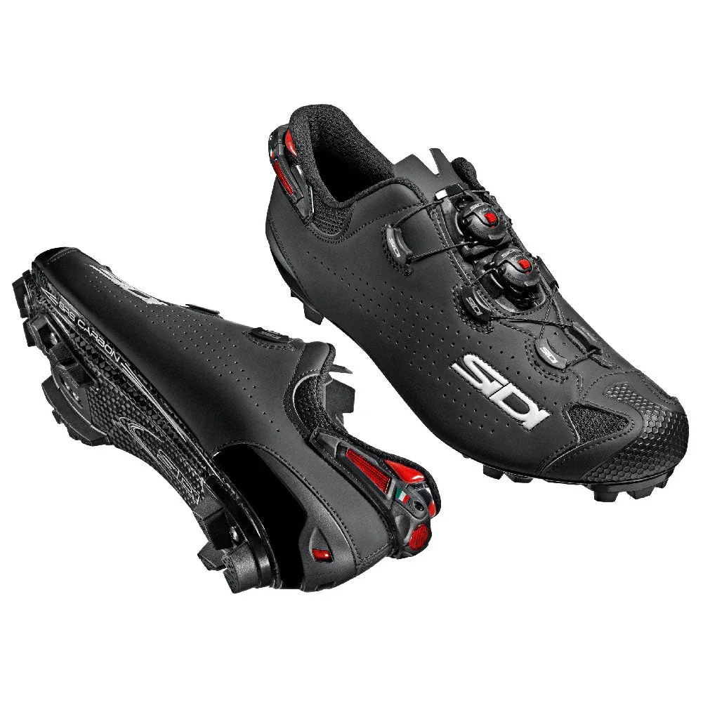 נעלי רכיבה לאופני שטח סידי טייגר קרבון Sidi Tiger 2 SRS Carbon ירוק מרווה - Image 10