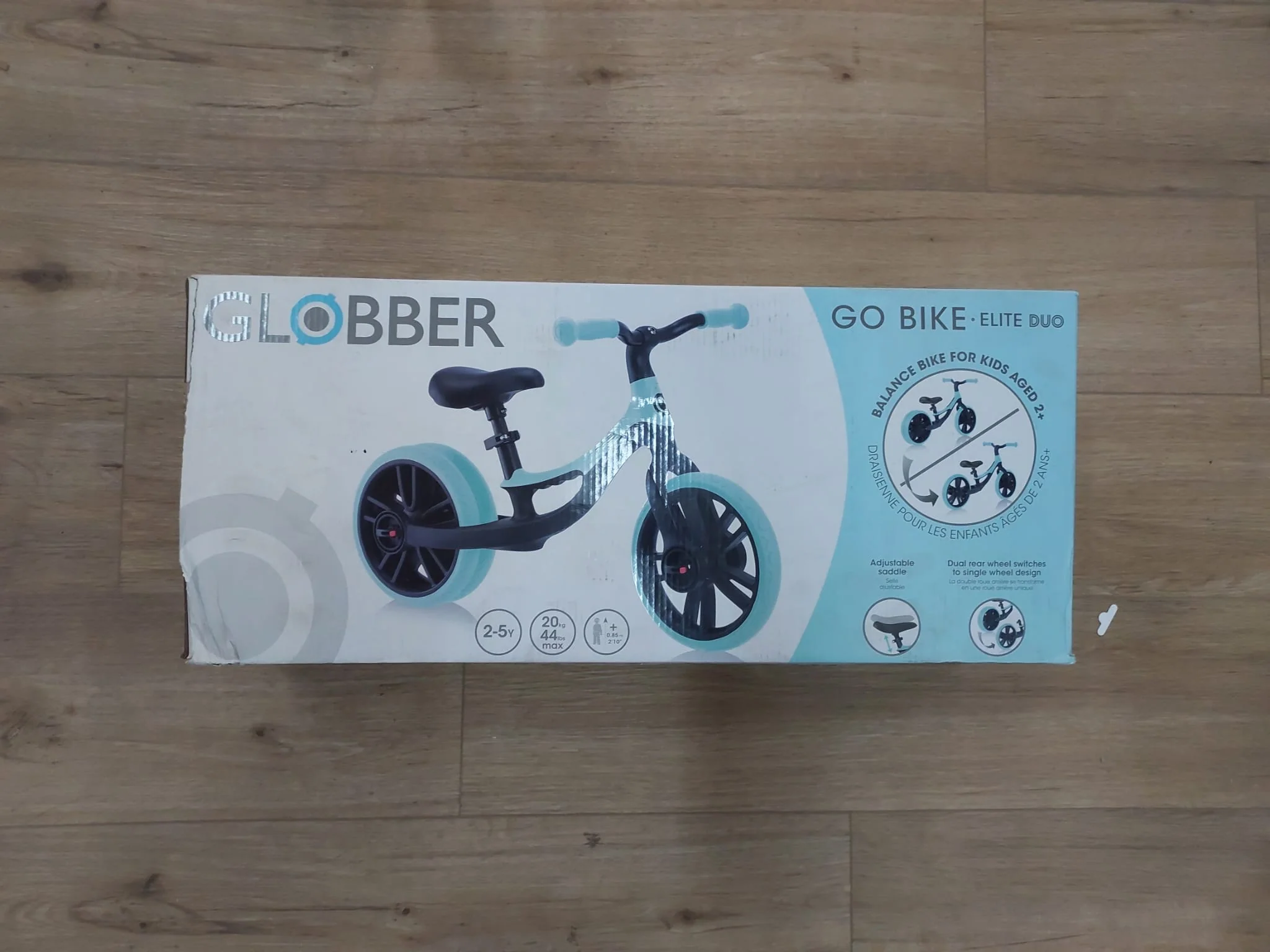 מוצר מציאון - אופני איזון לילדים גלובר Globber Go Bike Elite Duo - Image 2