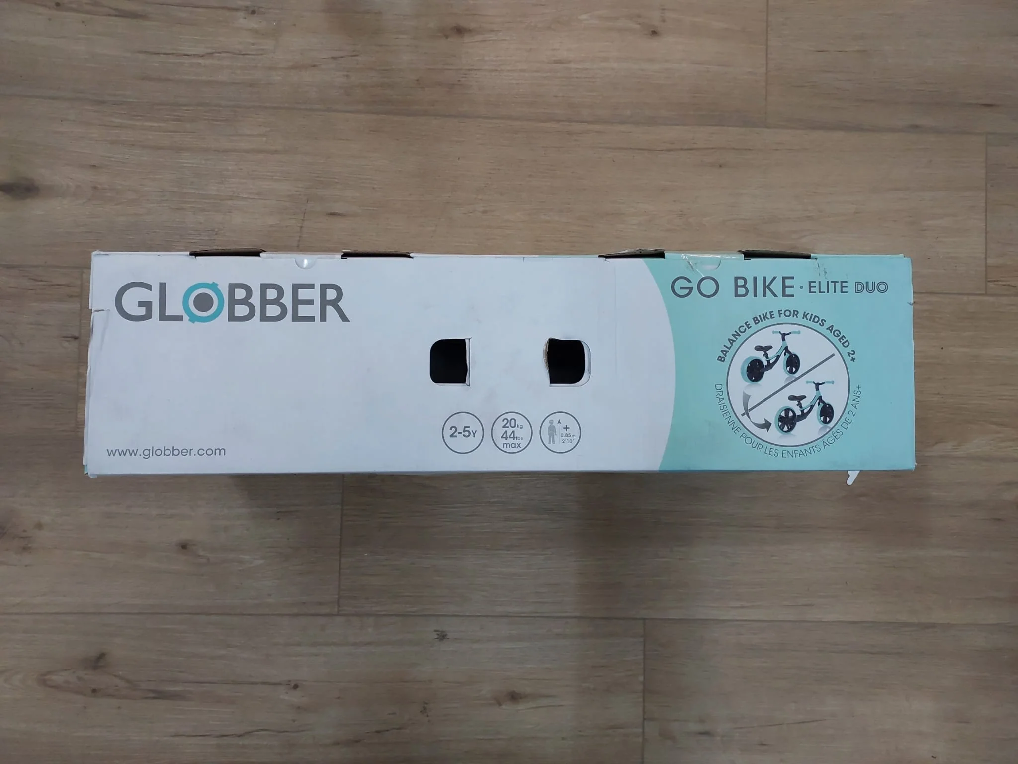 מוצר מציאון - אופני איזון לילדים גלובר Globber Go Bike Elite Duo - Image 3