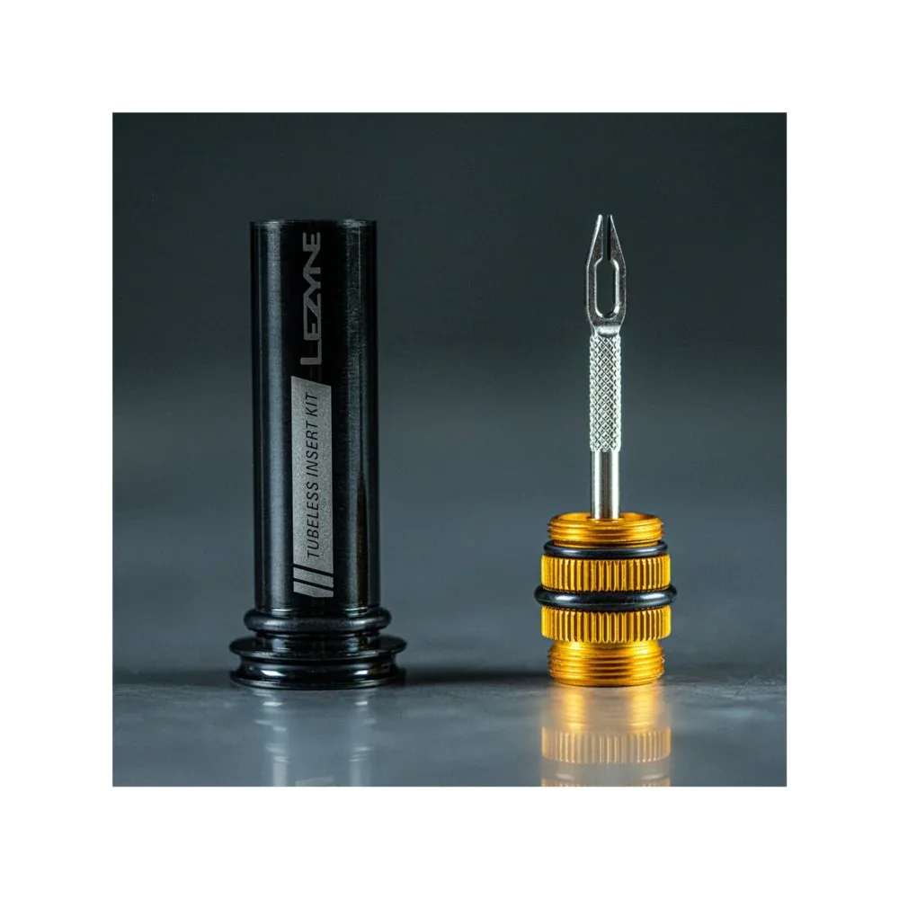 ערכת תיקון פנצ'ר טיובלס מוסלקת בכידון Lezyne Tubless Insert Kit - Image 7