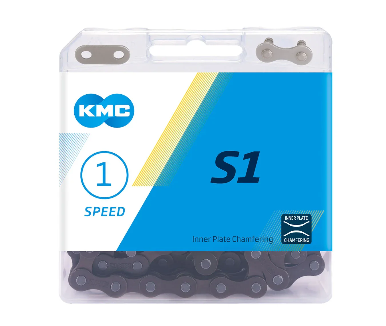 שרשרת אופניים להילוך אחד (סינגל-ספיד) KMC S1
