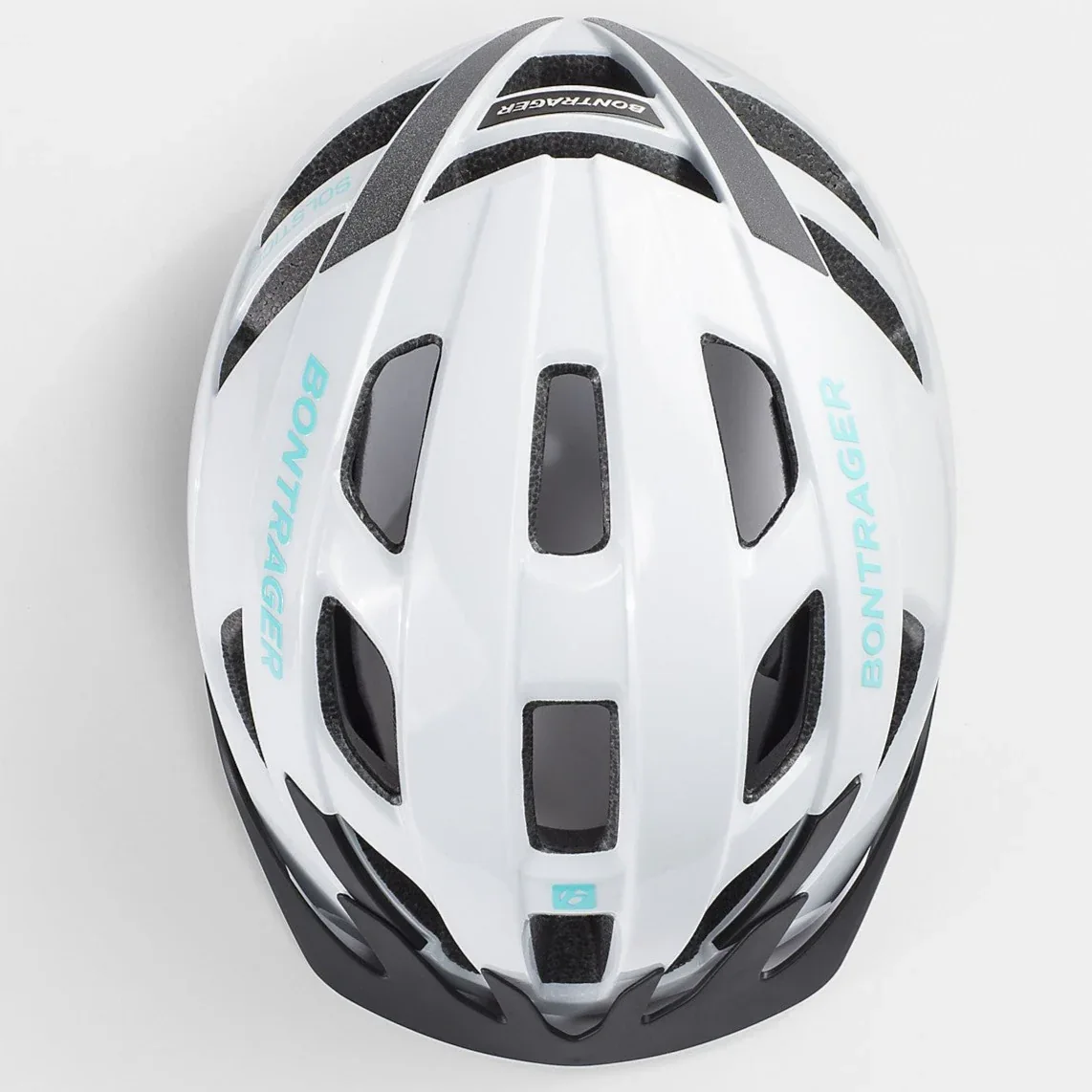 קסדה לאופניים לשטח ולכביש בונטרגר Bontrager Solstice לבן טורקיז - Image 6