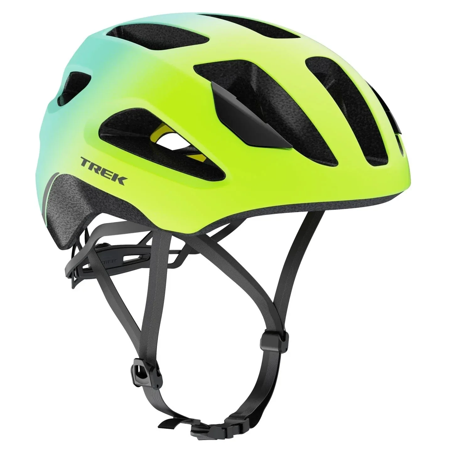 קסדה לאופניים לשטח ולכביש טרק Trek Solstice MIPS צהוב-טורקיז - Image 8