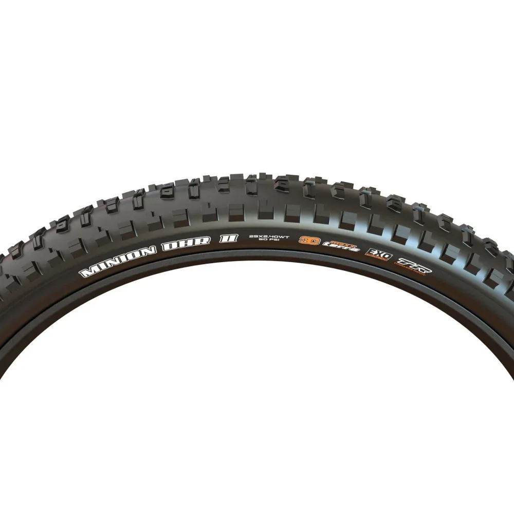 צמיג לאופניים אחורי מקסיס מיניון MAXXIS MINION DHR II 3CT/DH/TR/E50 27.5x2.40WT - Image 2