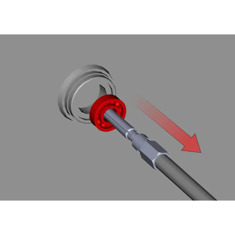 סט חולצי מיסבים אוניברסלי לשלדה Unior דגם 689/2BI - Image 5