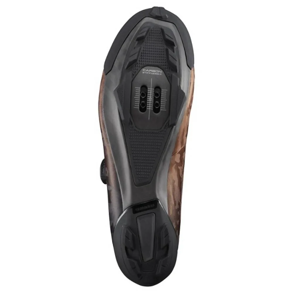נעלי רכיבה לאופני כביש שימאנו Shimano RX8 חום - Image 3