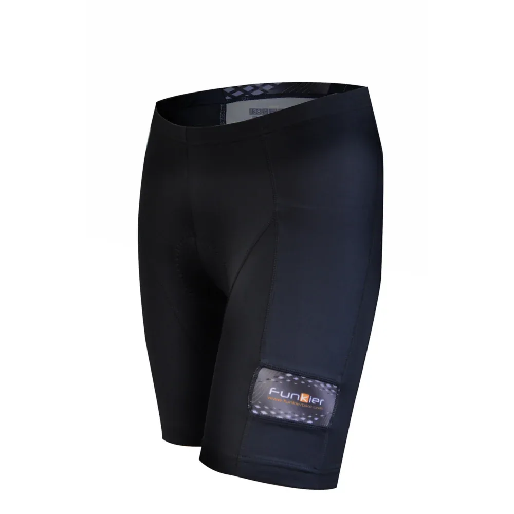 מכנס רכיבה קצר לנשים פאנקייר Funkier Arona S-125-B13
 Black - Image 2