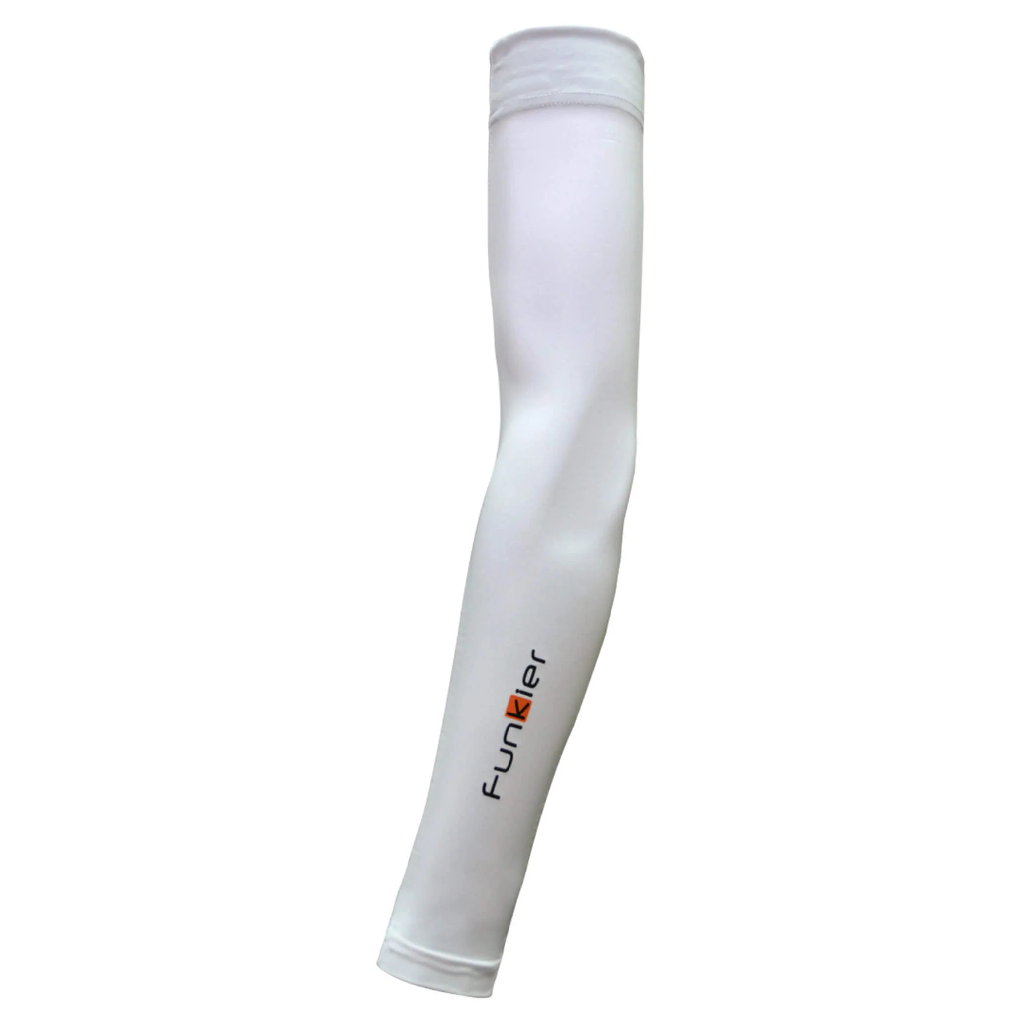זוג שרוולים נגד שמש בצבע לבן Funkier SLV-02