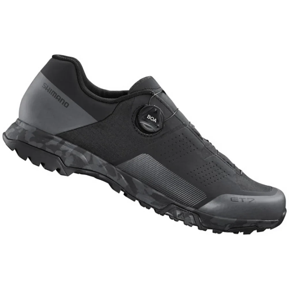 נעלי רכיבה לאופני שטח שימאנו Shimano ET700 שחור