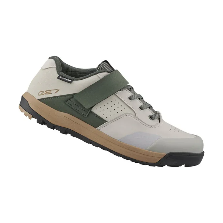 נעלי רכיבה לאופני שטח שימאנו Shimano SH-GE700 אפור בהיר