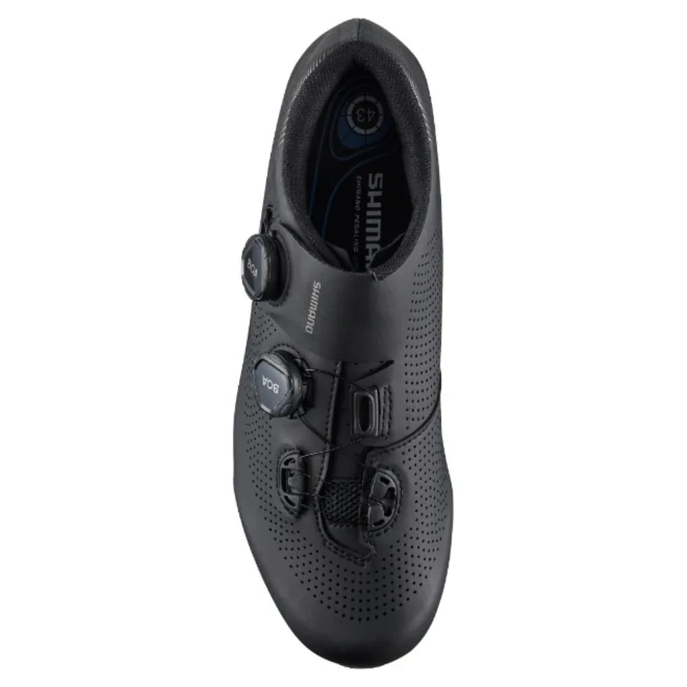 נעלי רכיבה לאופני כביש שימאנו Shimano SH-RC701 שחור - Image 2