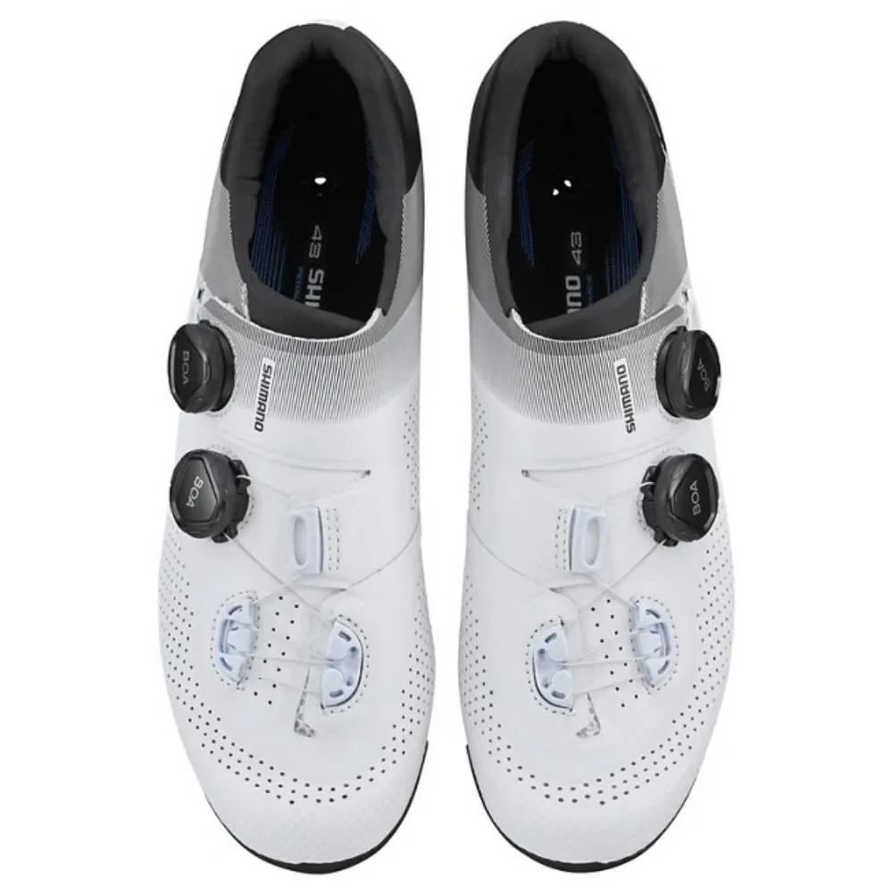 נעלי רכיבה לאופני כביש שימאנו Shimano SH-RC702 לבן - Image 4