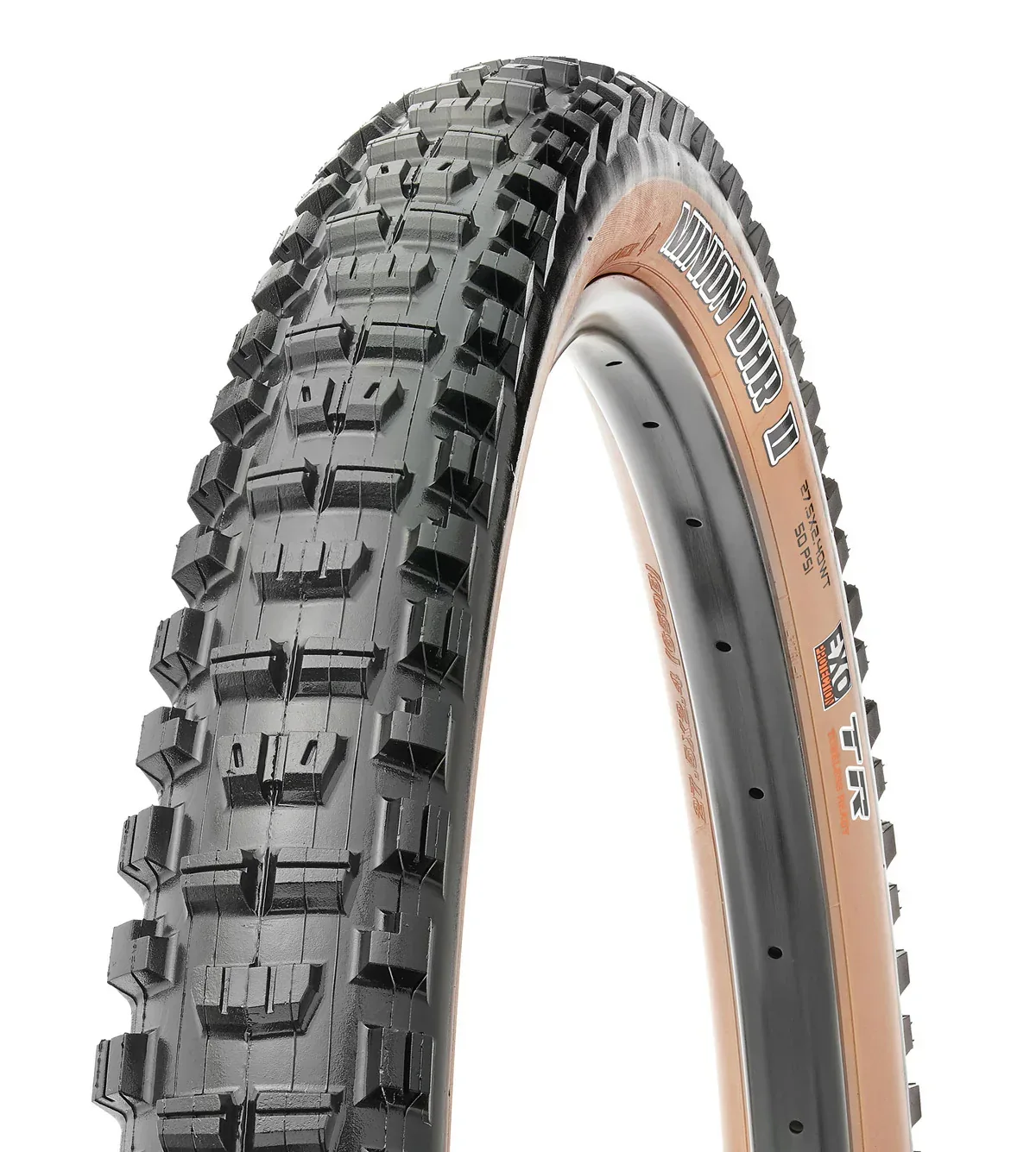 צמיג לאופניים מקסיס מיניון MAXXIS MINION DHR II EXO/TR/TANWALL 29x2.4WT