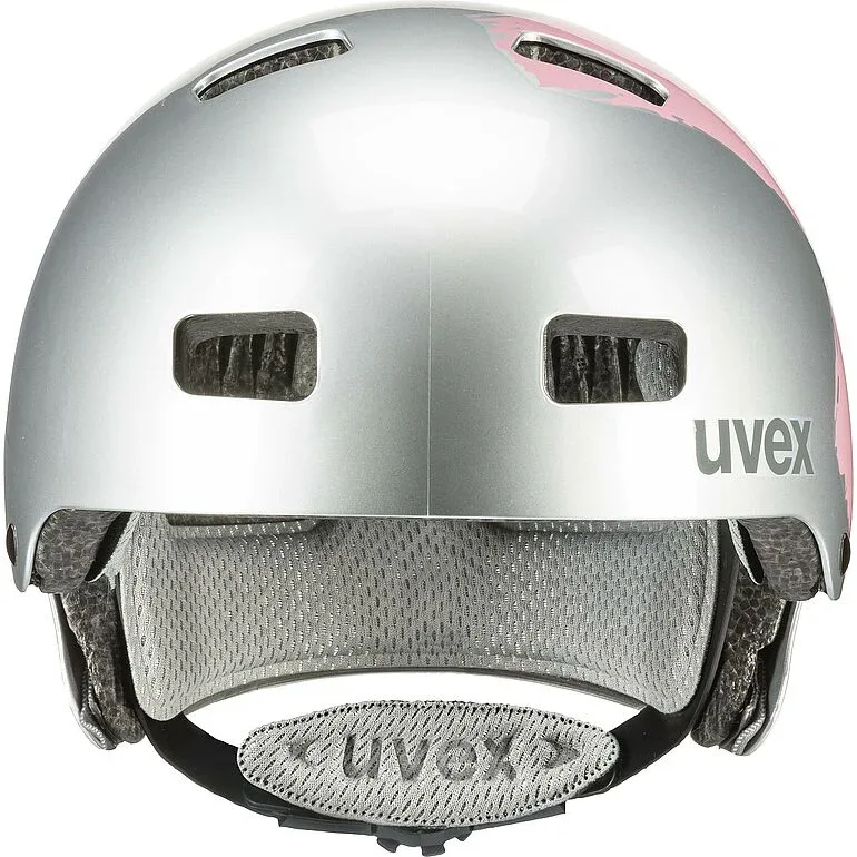 קסדה לילדים ונוער אפור חול UVEX Kid 3 - Image 3