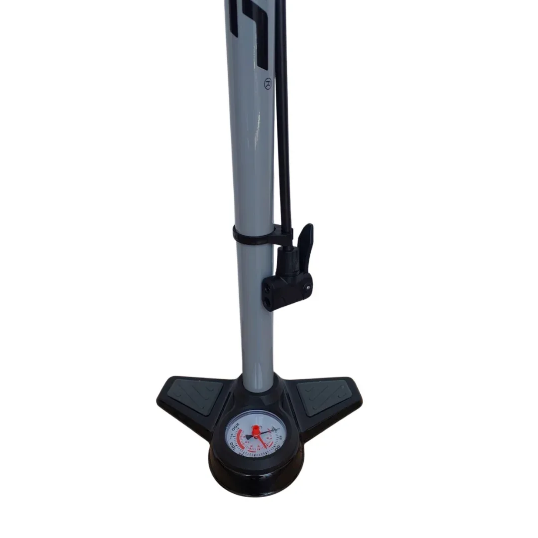 משאבת רצפה לאופניים עם צג ERC Bike Pump ZF-042 - Image 3