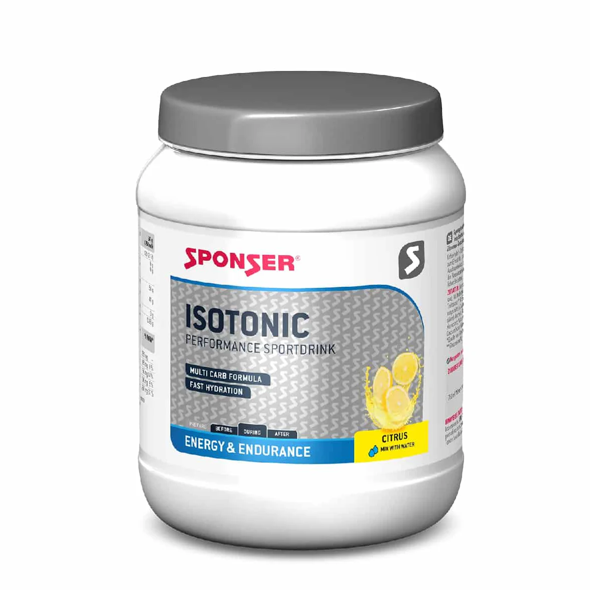 אבקה להכנת משקה איזוטוני Sponser Isotonic Drink - Image 5