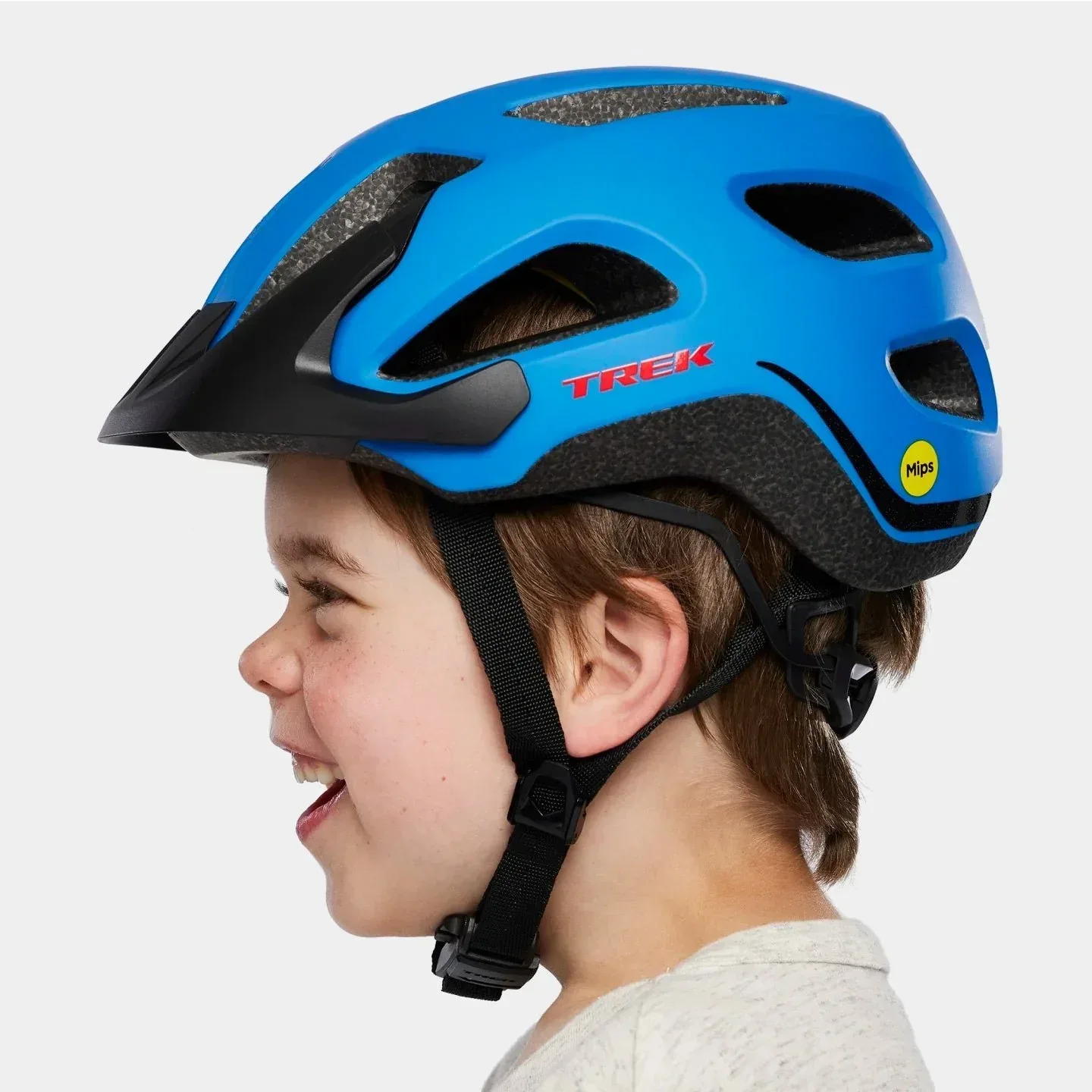 קסדה לאופניים לנוער טרק Trek Solstice MIPS Youth כחול רויאל - Image 10