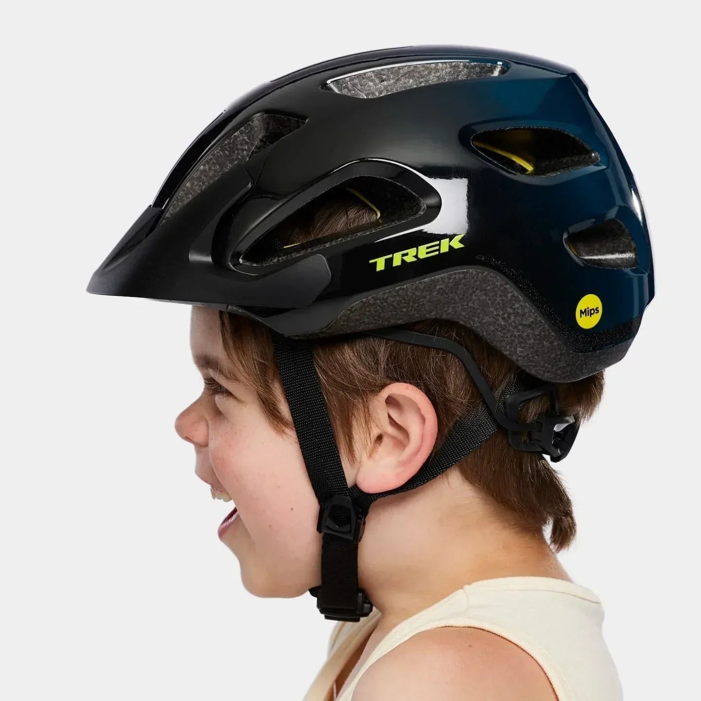 קסדה לאופניים לנוער טרק Trek Solstice MIPS Youth כחול שחור - Image 10