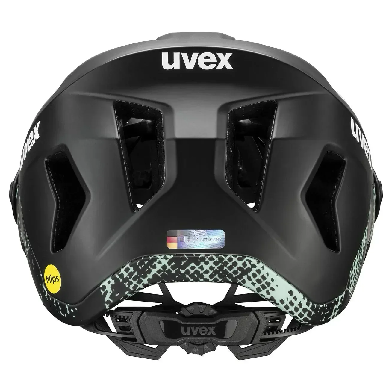 קסדה לאופניים ספורטיבית Uvex Renegade MIPS שחור\מרווה - Image 5