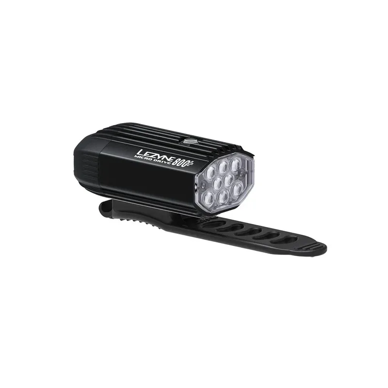 פנס קדמי לאופניים נטען Lezyne Micro Drive 800 PLUS - Image 2