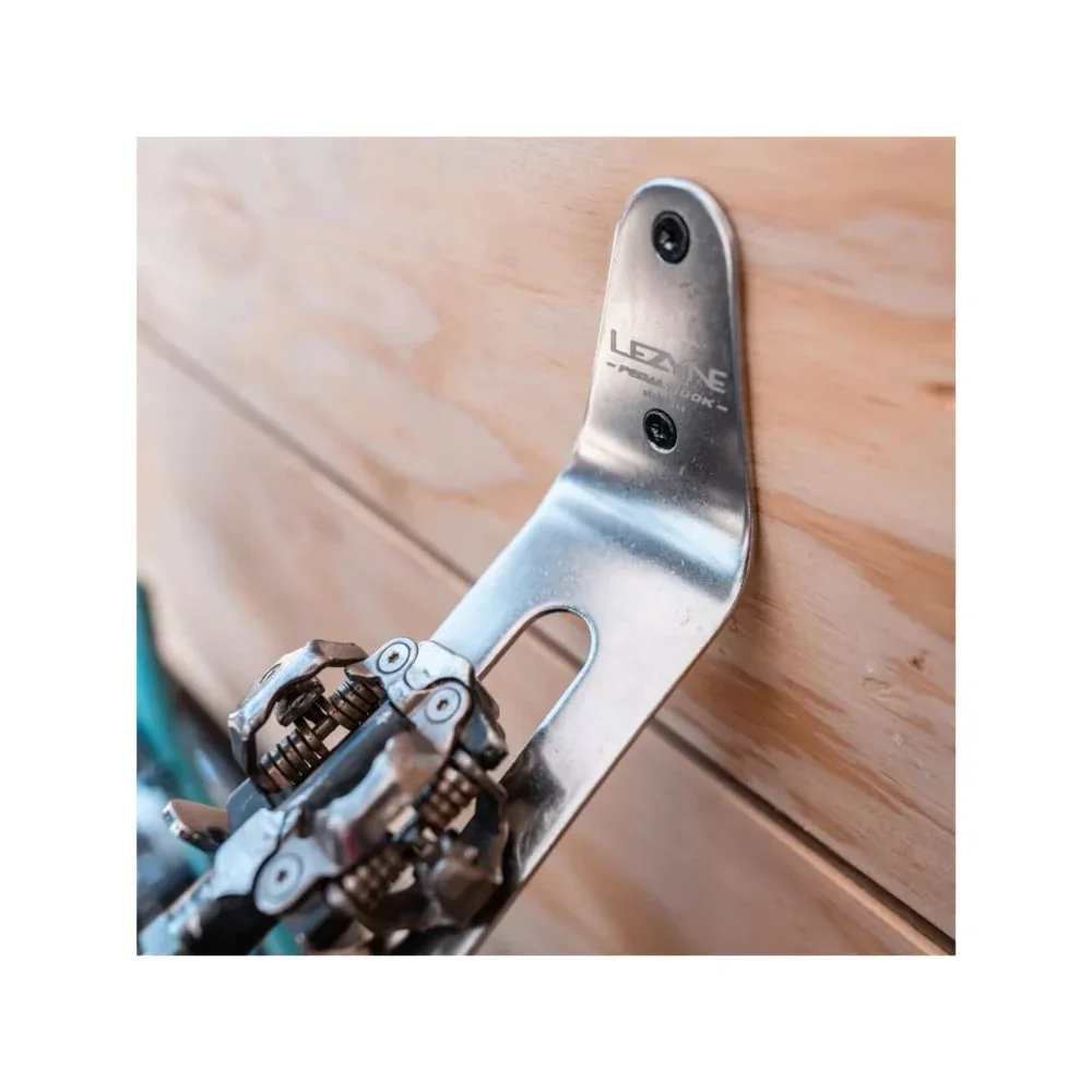 מתלה לתליית אופניים לקיר לפדל Lezyne Stainless Pedal Hook - Image 3