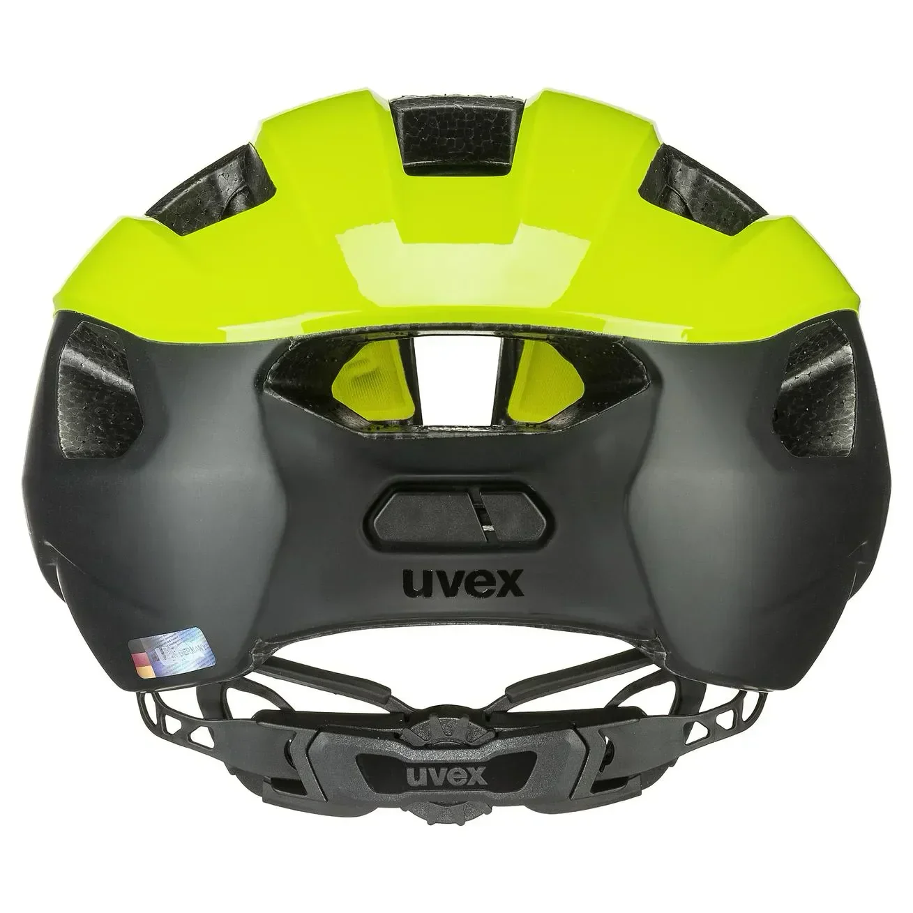 קסדה מקצועית לאופניים Uvex Rise cc צהוב\שחור - Image 3