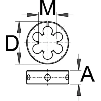מחרוקת לצוואר מזלג "1-1/8 ללא ידית Unior דגם 1696.1 - Image 2
