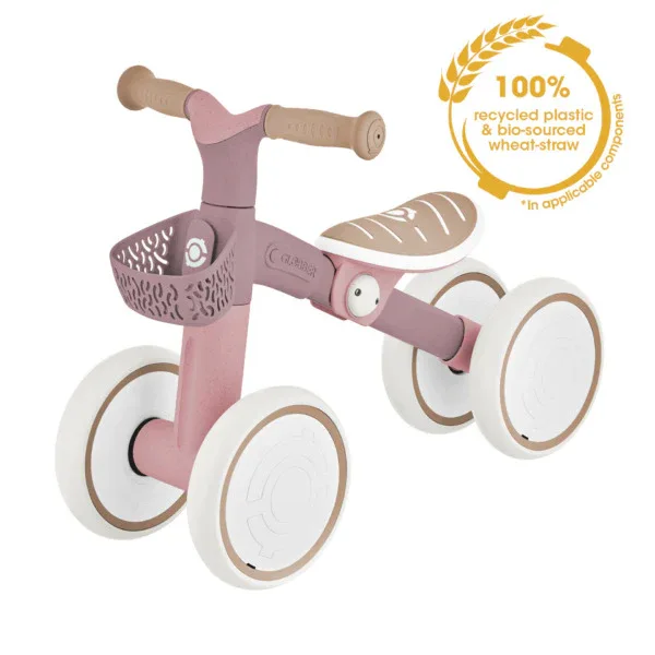 אופני למידה 4 גלגלים אקולוגי לילדים גלובר Globber LEARNING BIKE ECOLOGIC - Image 3