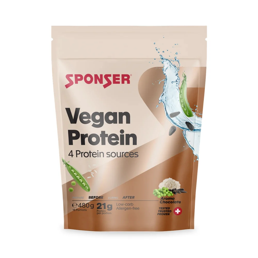 אבקת חלבון טבעונית Sponser Vegan Protein - Image 2