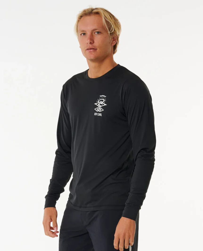 חולצת גלישה ארוכה Icons Surflite UV Long Sleeve Rash Vest - Image 3