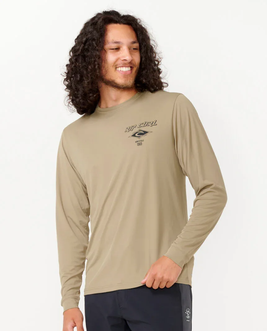 חולצת גלישה ארוכה Icons Surflite UV Long Sleeve Rash Vest - Image 4