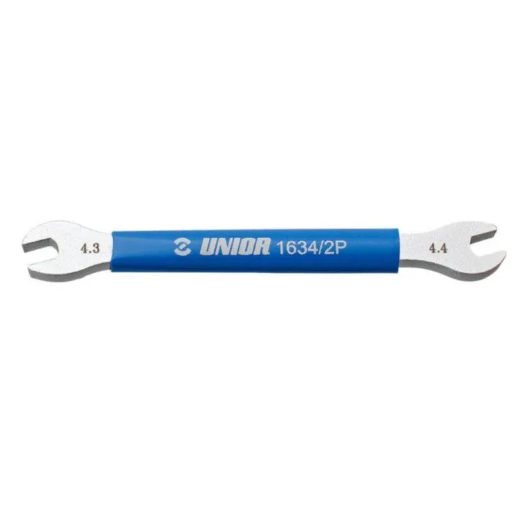 מפתח שפיצים פתוח 4.3/4.4 שטוח לשימנו Unior דגם 1634/2P