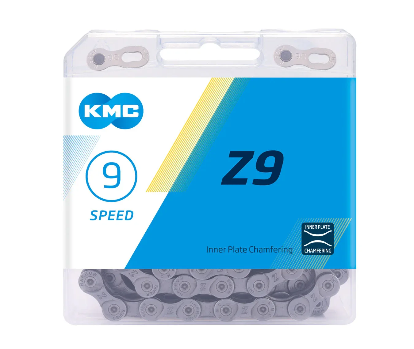 שרשרת אופניים ל-9 הילוכים KMC Z9