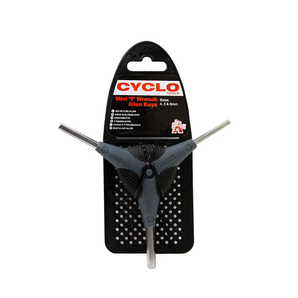 מפתח Y משולש אלן סיקלו 4mm 5mm 6mm  Cyclo Y - Image 2