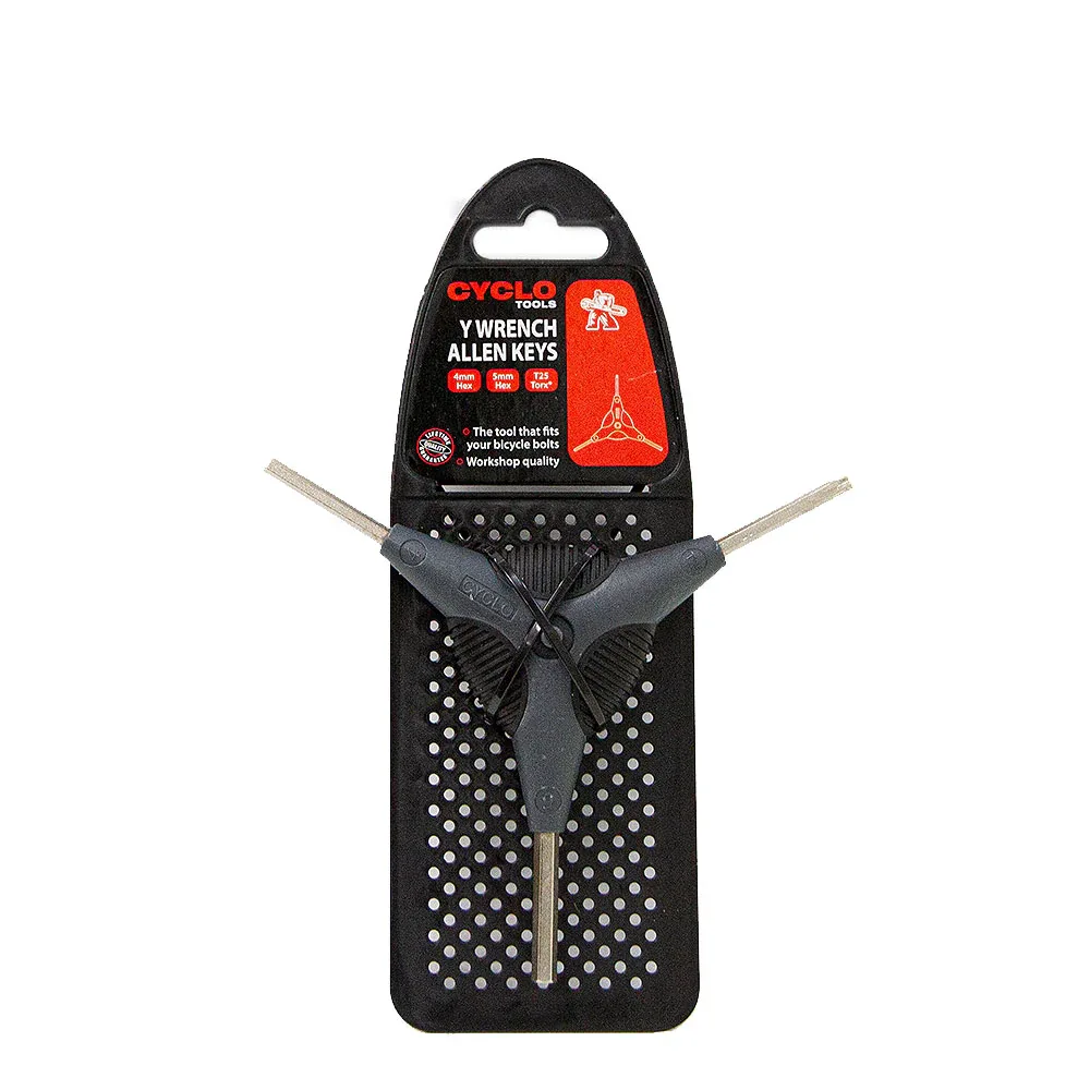 מפתח Y משולש אלן סיקלו 4mm 5mm t25  Cyclo Y