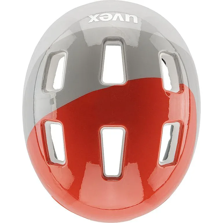 קסדת אופניים Uvex HLMT 4 כתום אפור - Image 4
