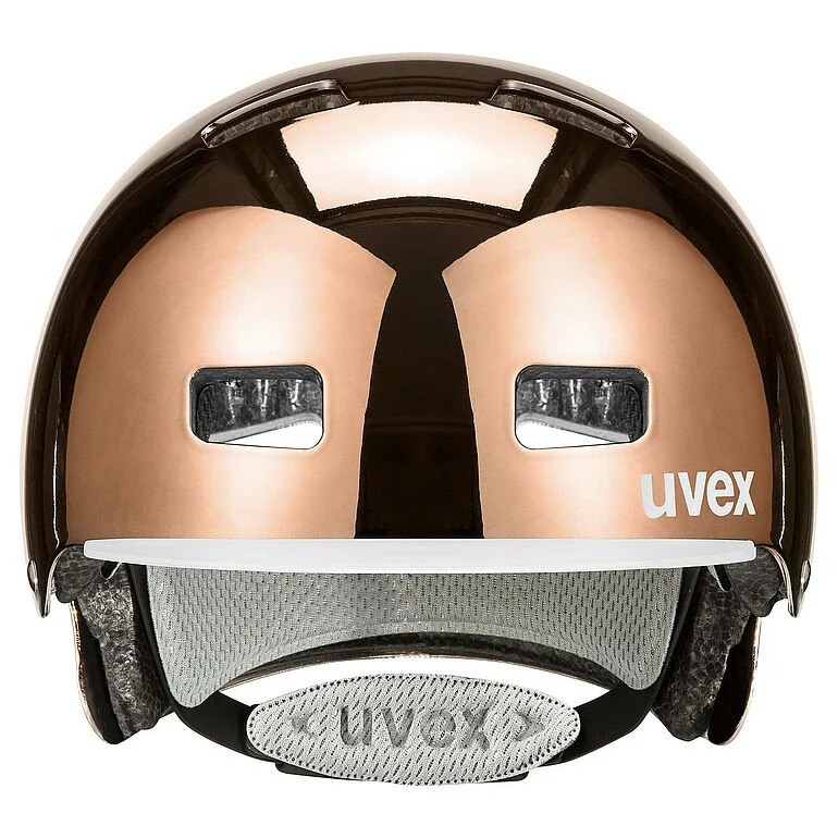 קסדת אופניים Uvex HLMT 5 Chrome ורוד מוזהב - Image 3