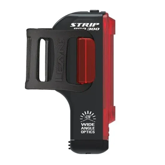 פנס אחורי לאופניים נצנץ Lezyne Strip Drive Pro 300L V3 - Image 3