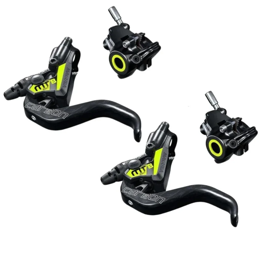 סט ידיות וקליפרים הידראולי מגורה MAGURA MT8 SL Flat Mount