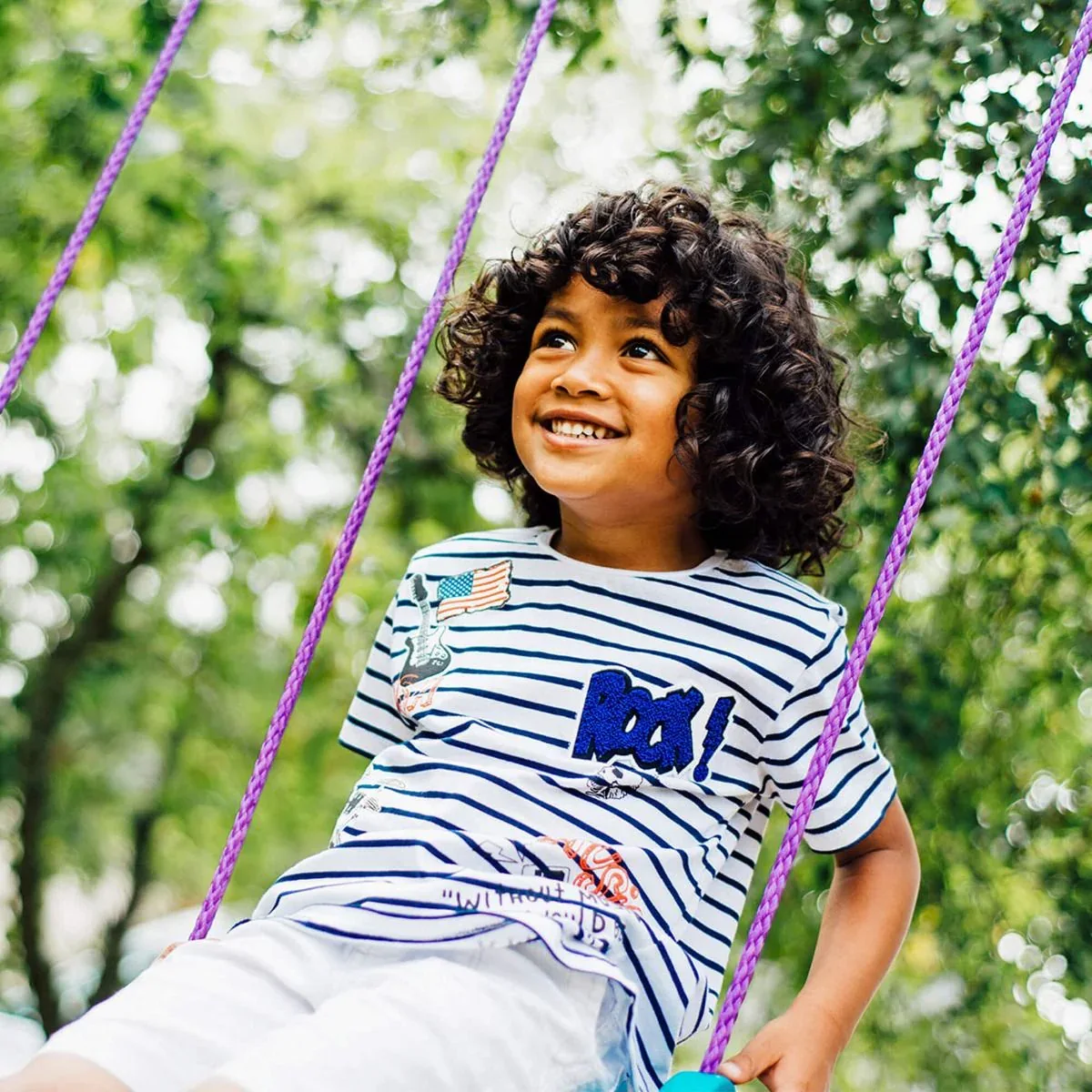 נדנדה כפולה לילדים לגינה פלאם Plum Sedna Double Swing - Image 5