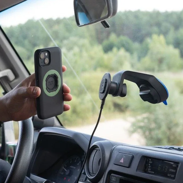 מטען אלחוטי לטלפון למתאמי שולחן או רכב Quad Lock MAG Wireless Charging Head - Image 7